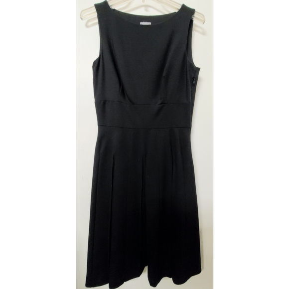 ANN TAYLOR Pleated Skirt Boatneck Dress - Picture 7 of 7